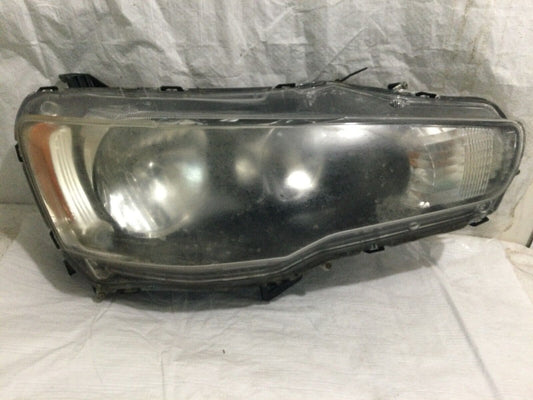 2010 Mitsubishi Lancer Headlight Halogen Right Passenger Side OEM