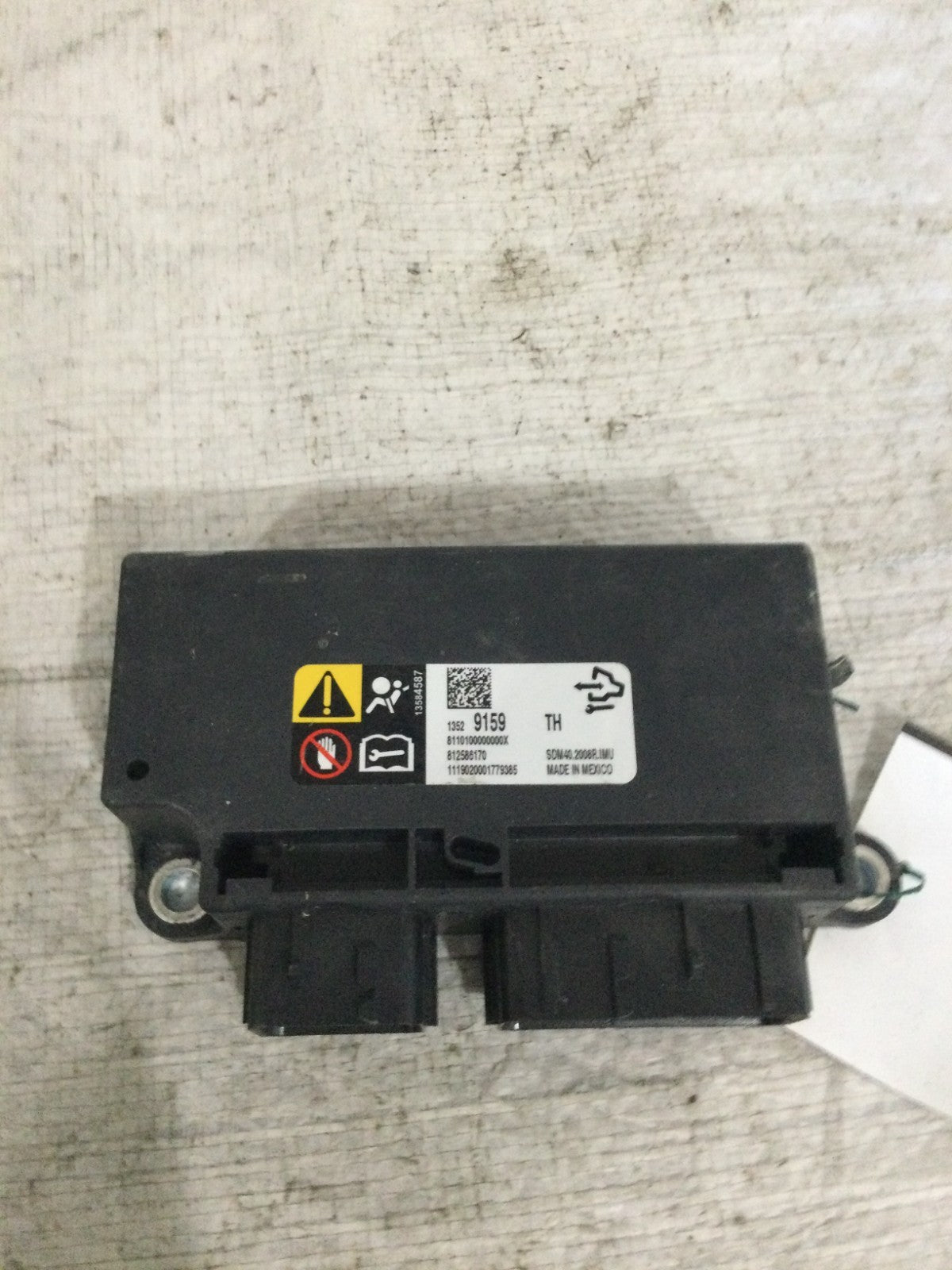 2019 Chevrolet Blazer SRS Control Module OEM 13529159
