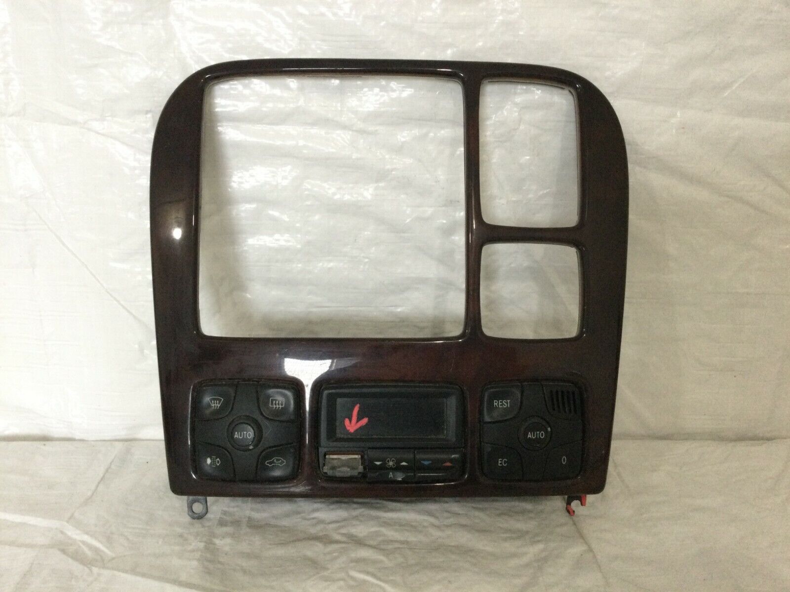 2004 Mercedes W220 S430 A/C Heater Dash Climate Control Unit 2208300185 OEM