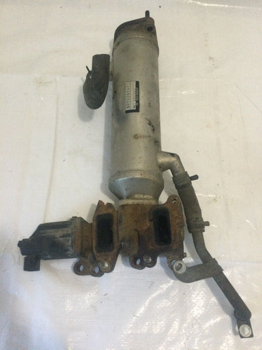 2006-2007 GMC Sierra 2500HD DMAX LBZ EGR Valve Motor & Cooler 8973585071 OEM
