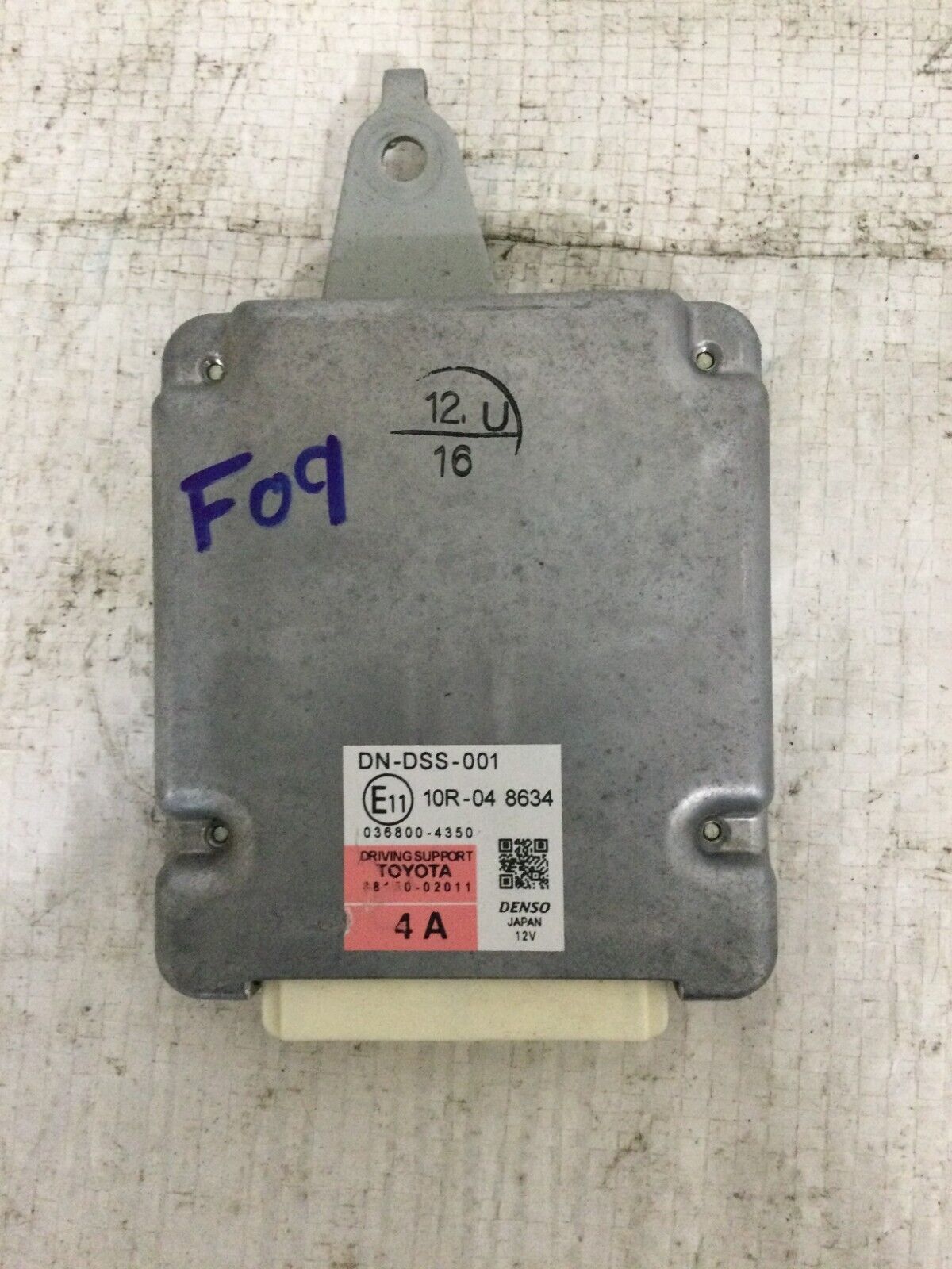 2017-2018 Toyota Corolla Driver Assist Support Control Module 88150-02011 OEM