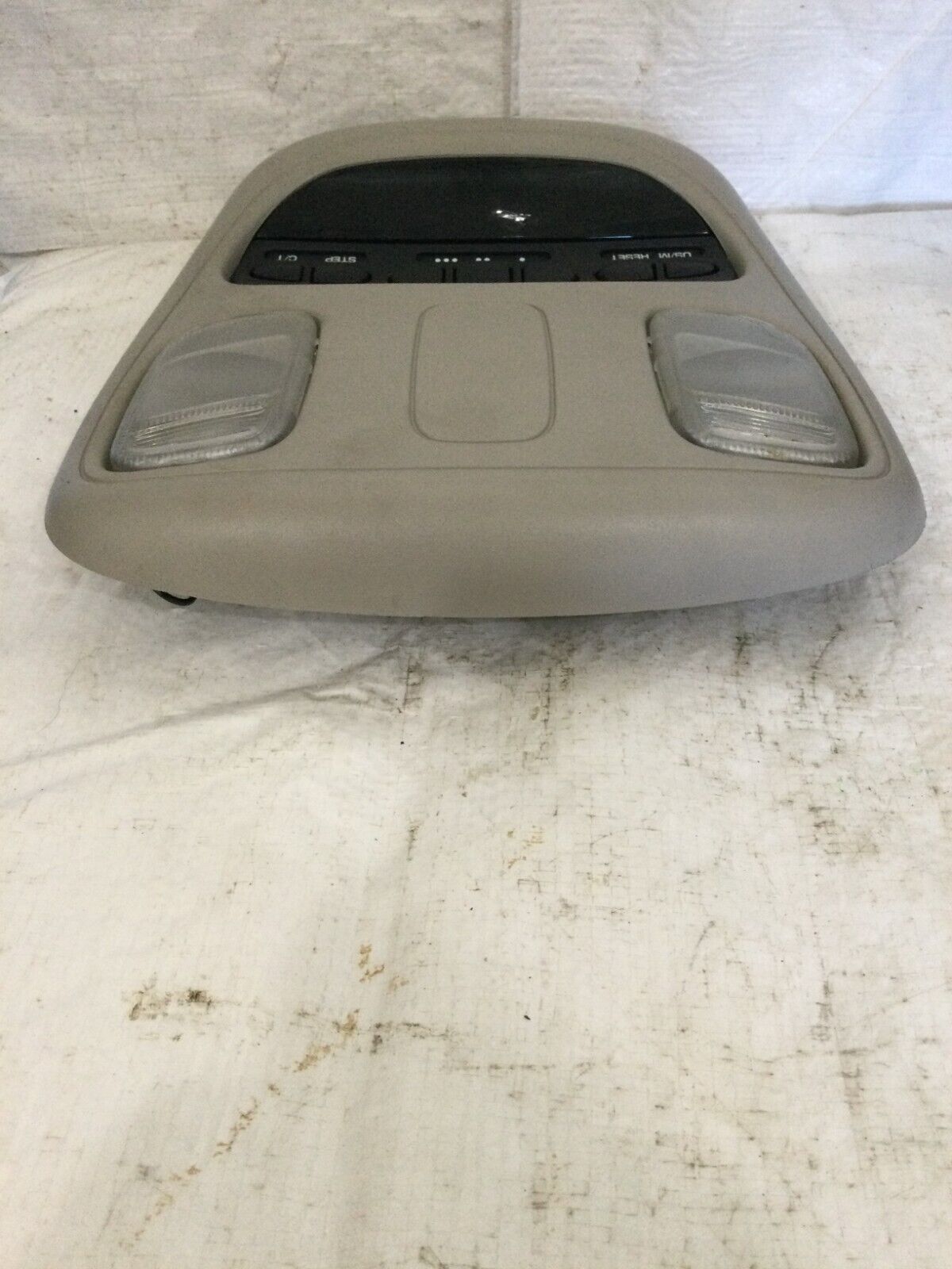 2004 Dodge RAM Dome Overhead Light Digital Display W/ Homelink 56049707AD OEM