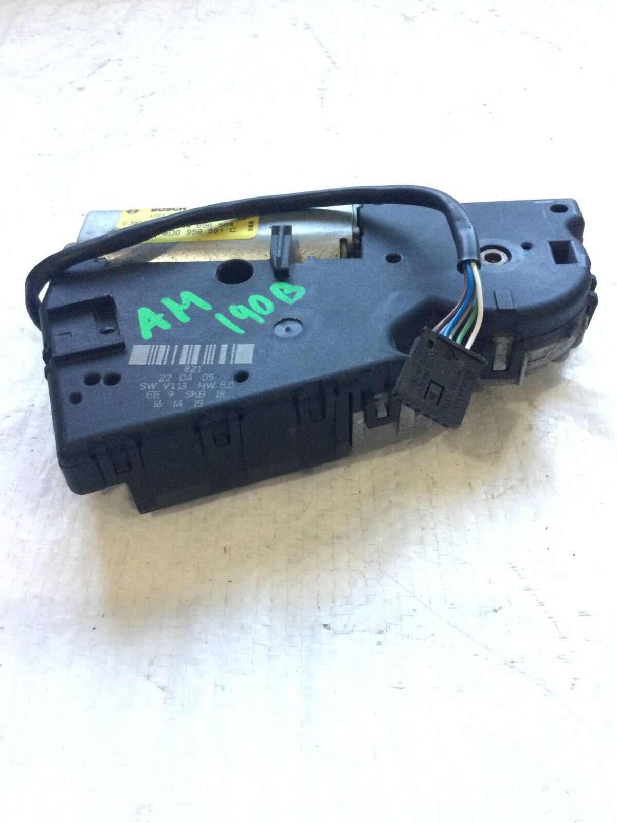 2006 Volkswagen Jetta Sunroof Motor 8D0959591C OEM