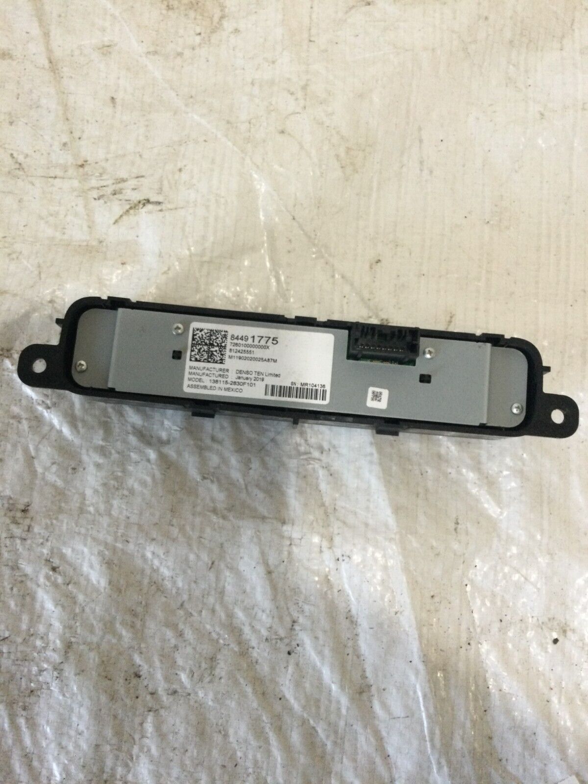 2019 Chevrolet Silverado 1500  Radio Audio Control Panel 84491775  OEM