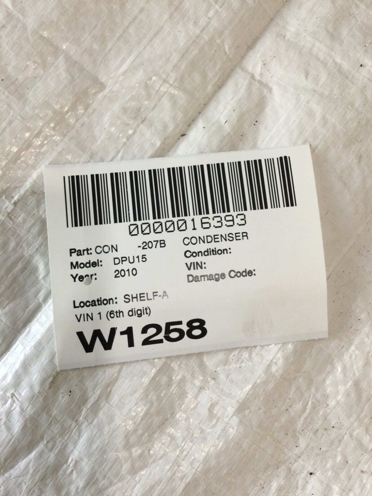 2004 Dodge Ram 1500  Condenser Assembly  OEM