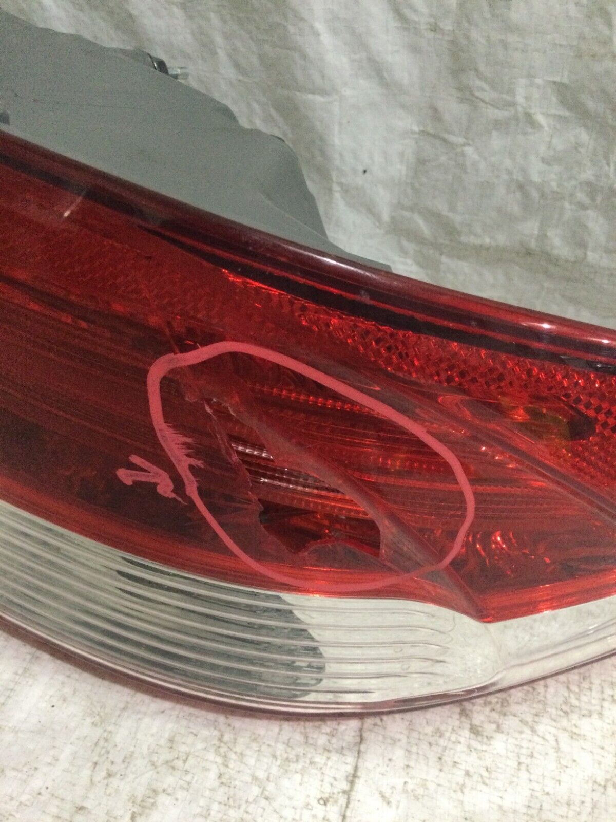 2016-2017 Toyota Camry Tail Light Quarter Panel Mounted Driver Side OEM LH