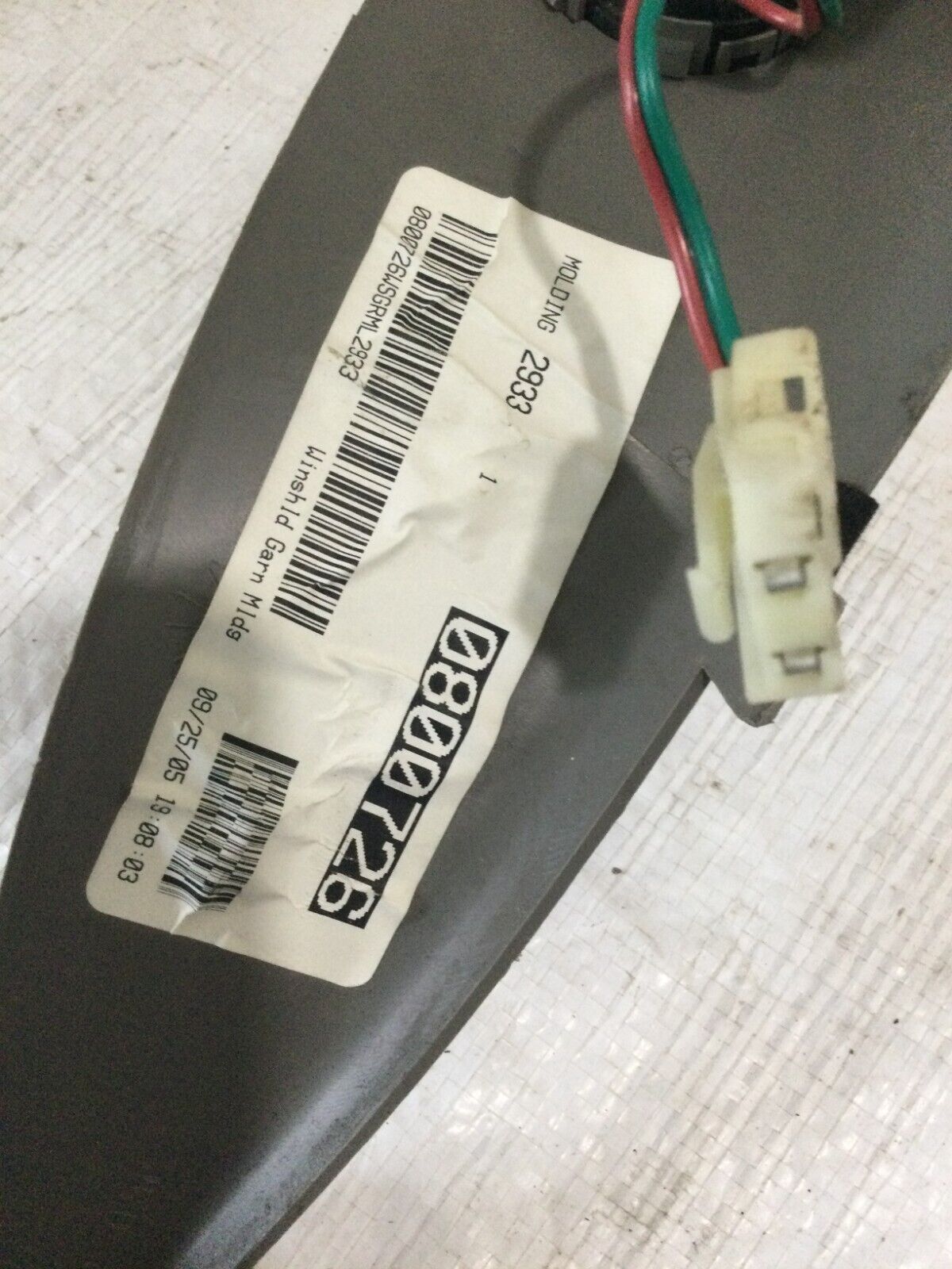 2006 GMC Sierra 2500HD A Pillar Trim W/ Left Driver Side OEM LH