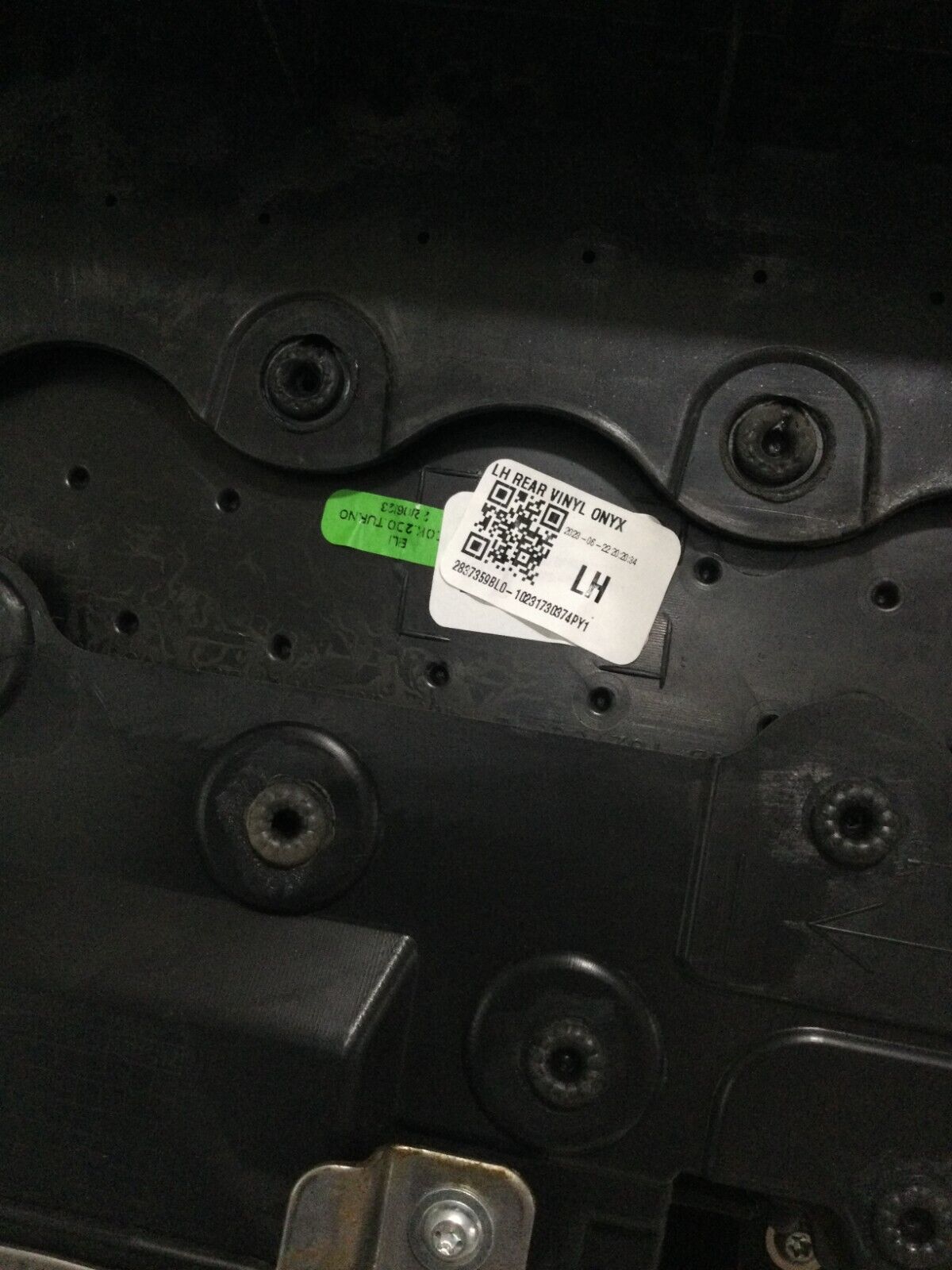 2019 Ford F-150  Rear Left  Side Door Trim Panel OEM