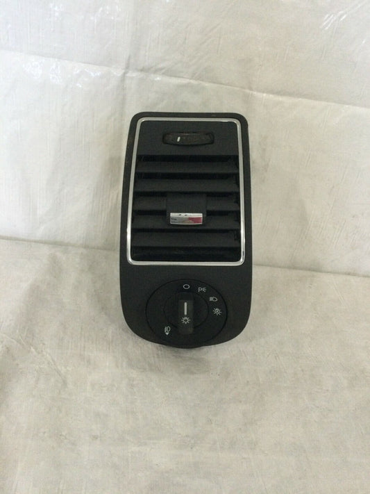 2010-2012 Ford Flex Front Left Air Vent Louver With Light Switch Chrome OEM 