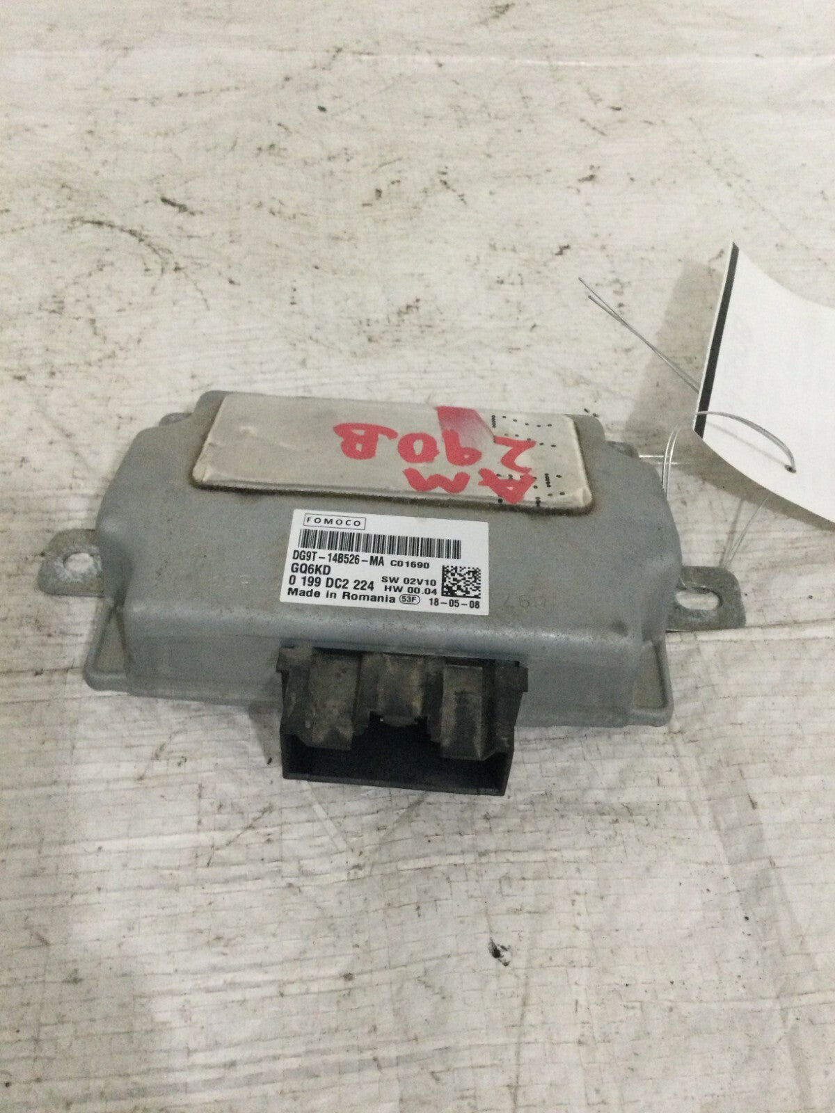 2018 Ford F-150 Power Supply Control Module DG9T-14B526-MA OEM
