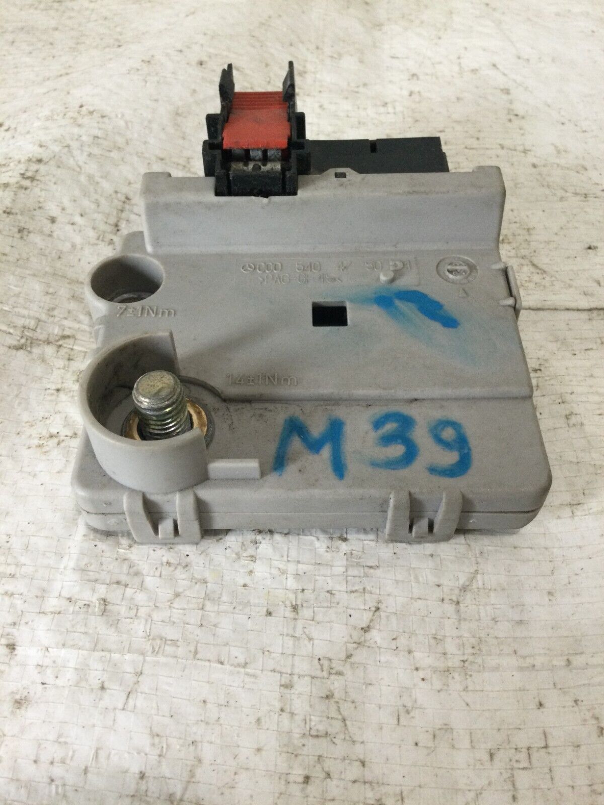 2004 Mercedes Benz S430 Rear Fuse Relay Junction Box 0005404750 OEM