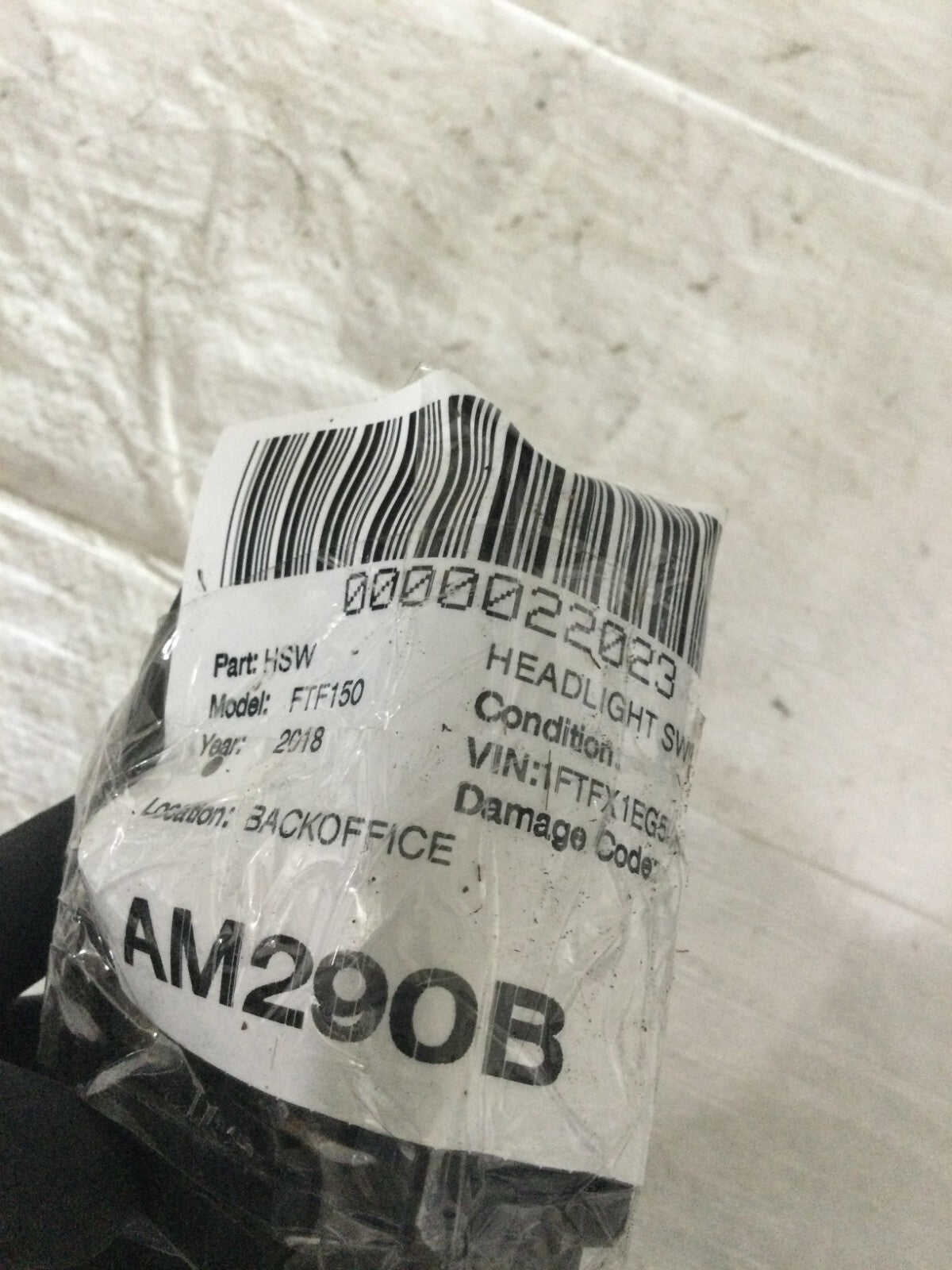 2018 Ford F-150 Headlight Switch OEM