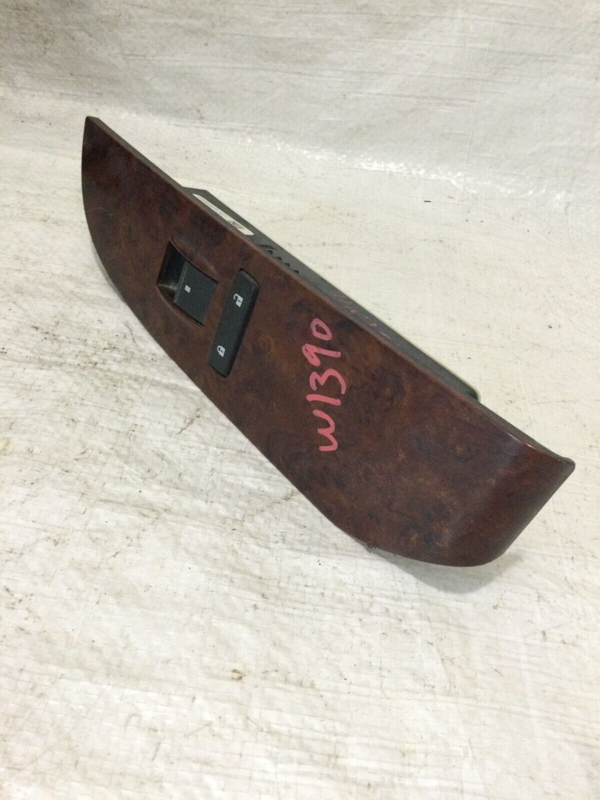 2007-2009 Chevrolet Tahoe Front Right Power Window Switch Wood Grain OEM