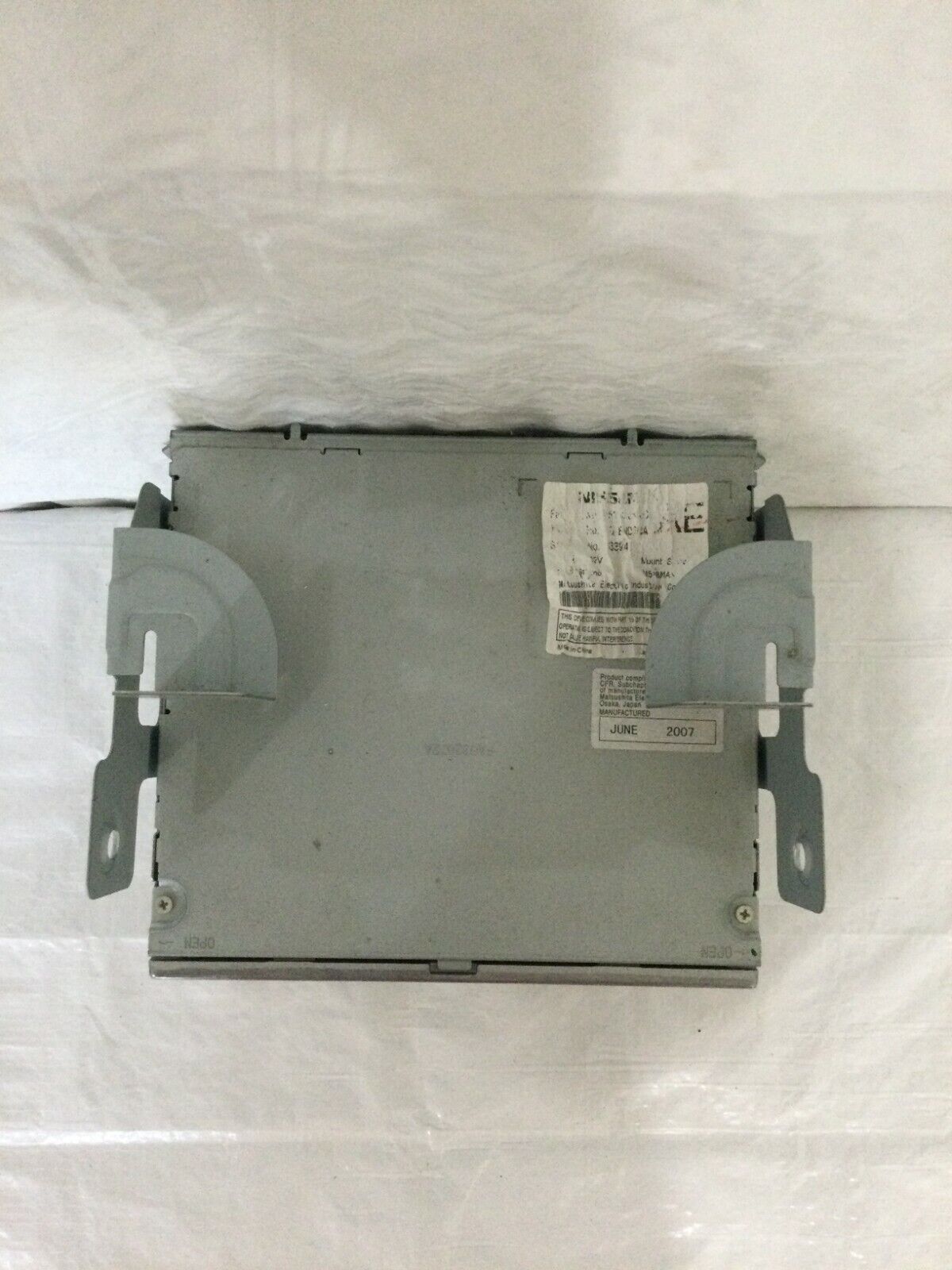 2007 Infiniti G35 AM FM Satellite Radio Receiver OEM Sedan 4DR