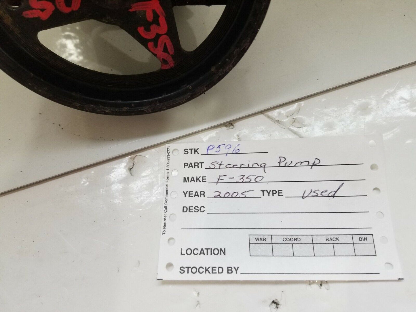 2005 Ford F-350SD Power Steering Pump OEM