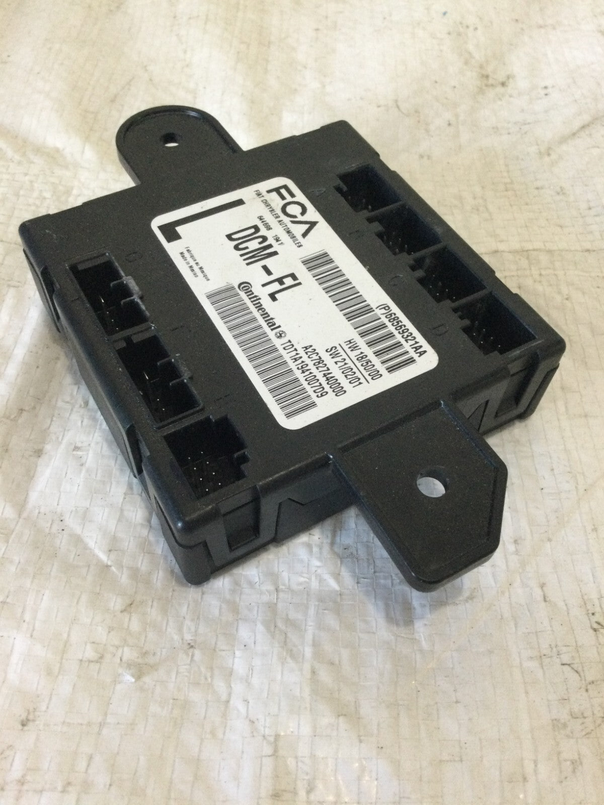 2019-2021 Ram 2500 3500 Front Left Driver Door Control Module 68569321AA