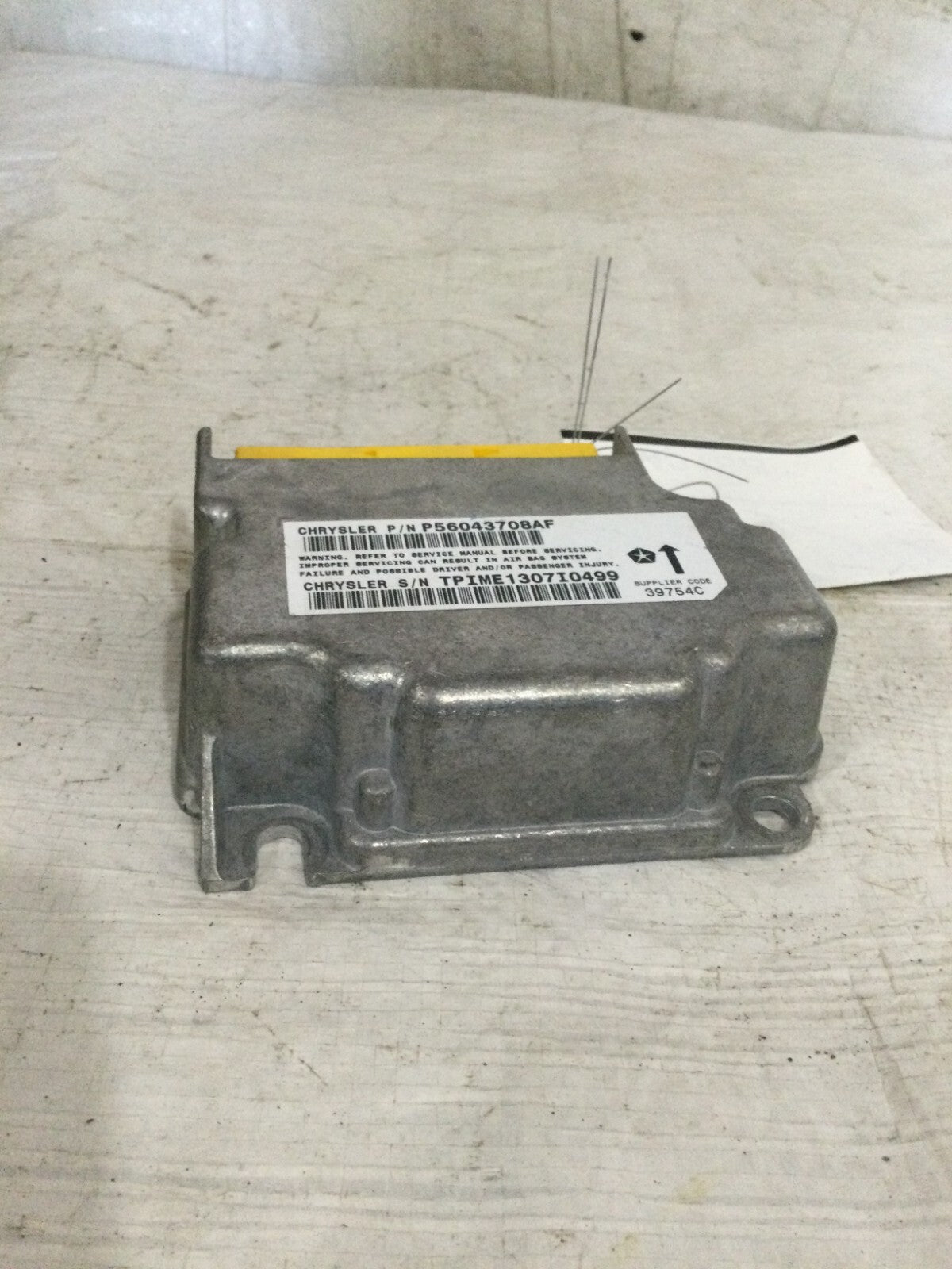 2007 Dodge Ram 2500 Occupant Restraint Module 56043708AF OEM
