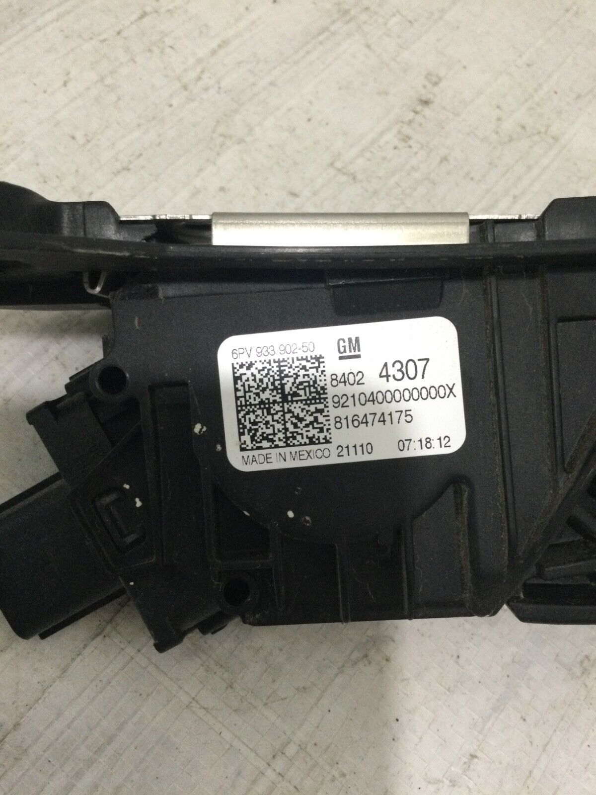 2021 Chevrolet Silverado 1500 Accelerator Gas Pedal OEM
