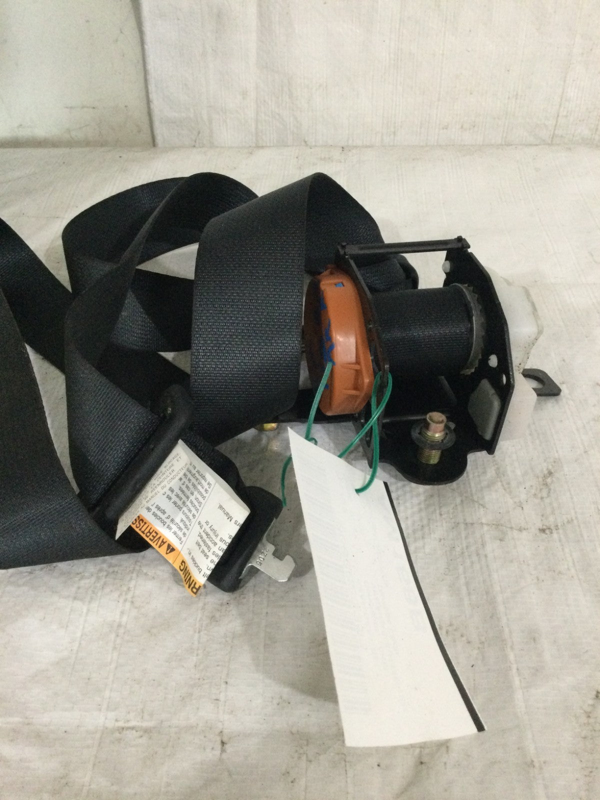 2003 Infiniti FX35 Rear Right Seat Belt OEM