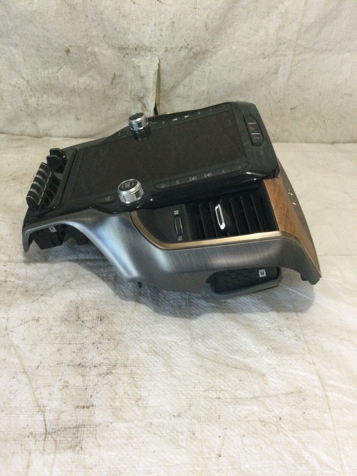 2021 Dodge Ram 3500 Longhorn Navigation Center Stack 12" Touch Screen Bezel OEM