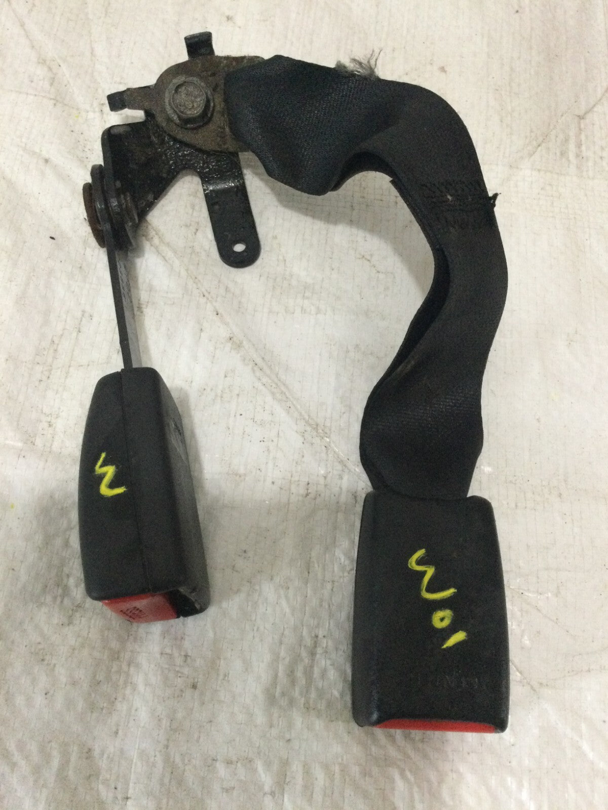 2006-2010 Infiniti M45 Rear Left Right Center Seat Belt Buckle OEM
