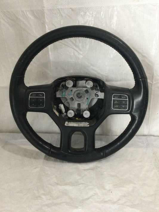 2014 Dodge Ram 1500 Strng Wheel W/ Control Buttons Black OEM