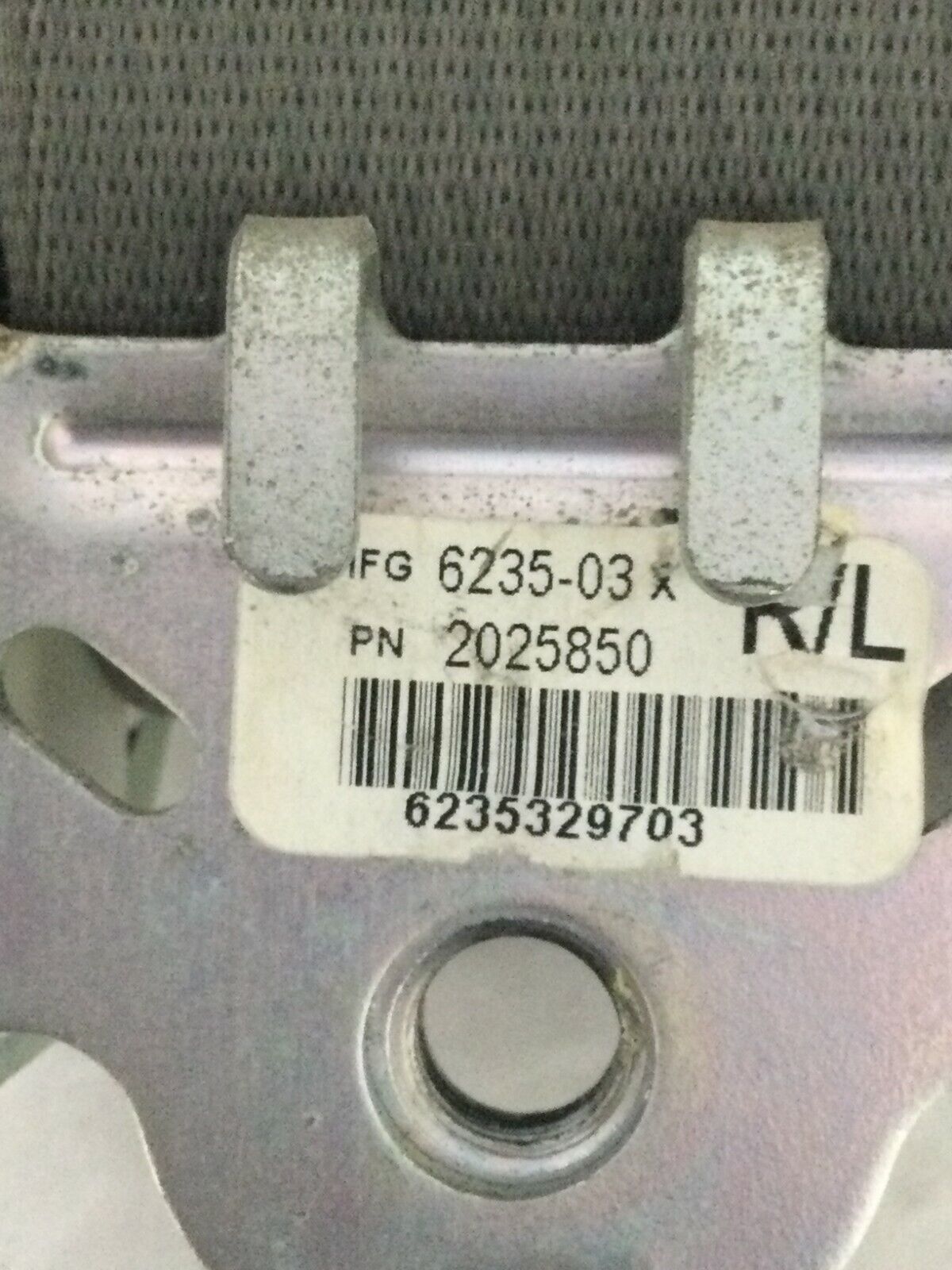 2006-2007 Dodge Ram 3500 Rear Left Seat Belt OEM