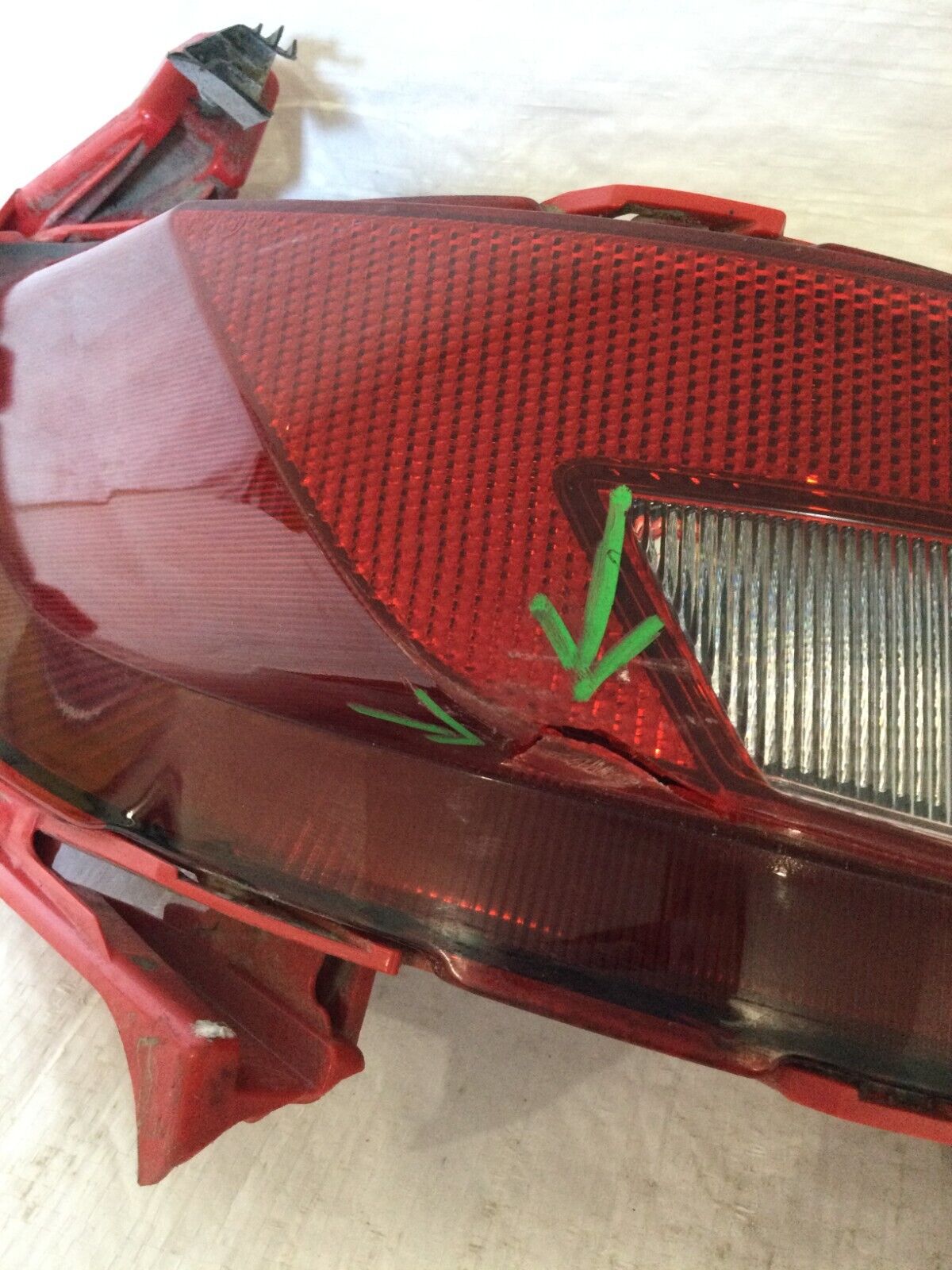 2019 Hyundai Elantra Sedan Tail Light Right Rear Lower Bumper Mounted OEM