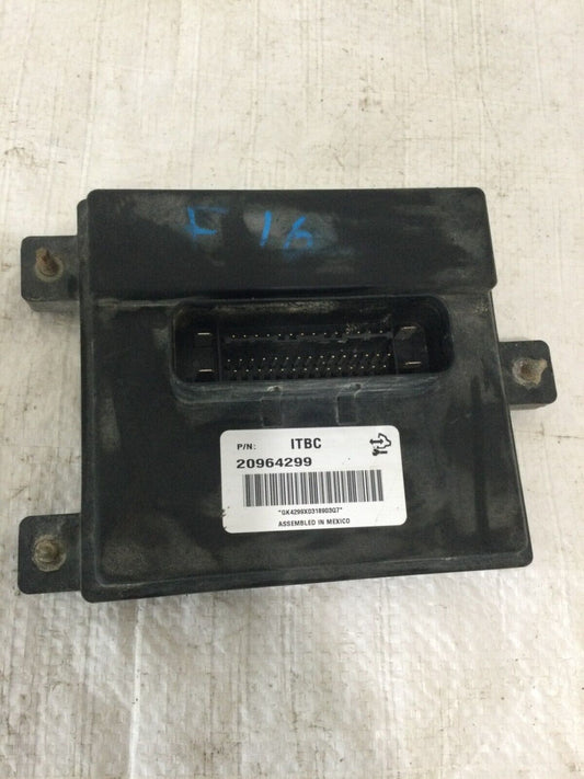 2014 Chevrolet Silverado 2500HD Trailer Brake Controller Control Module 20964299