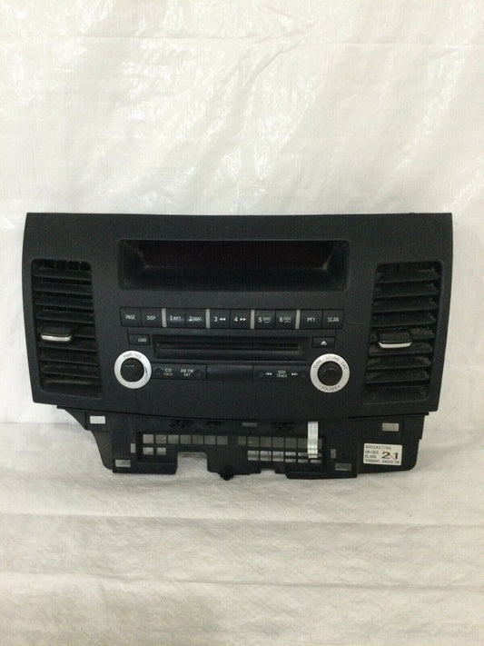 2012 Mitsubishi Lancer Sedan Face Plate Info Display 8002A377XA OEM
