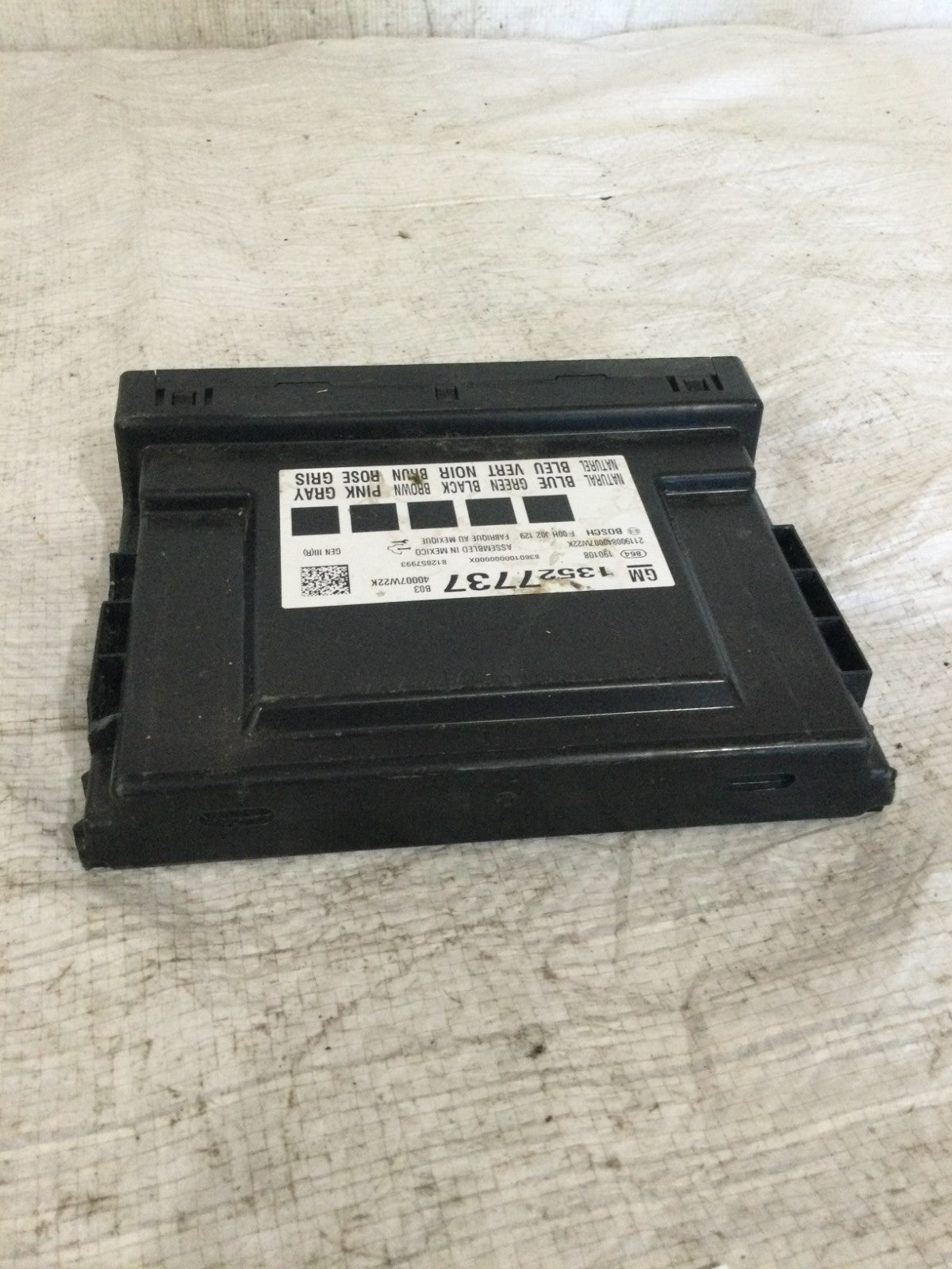 2019-2020 Chevrolet Blazer Body Computer Control Module  OEM 13527737