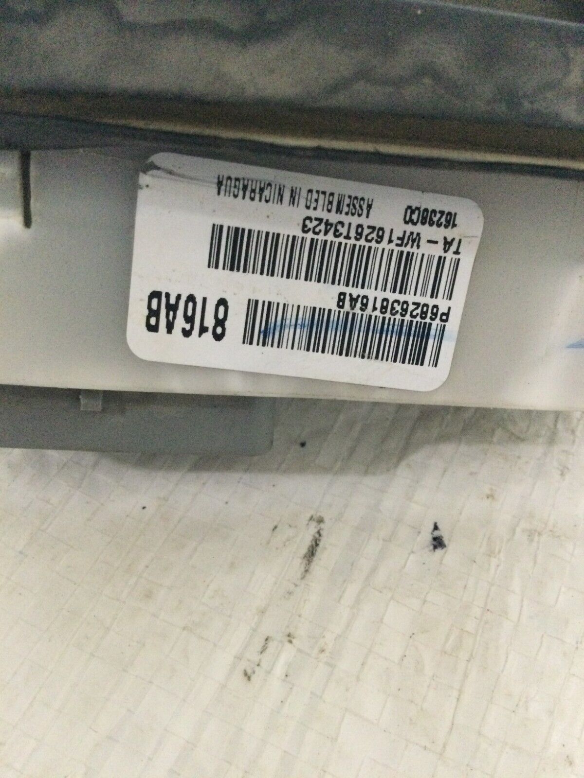 2016-2017 Dodge Ram 3500 Front Right Passenger Door Harness OEM 68263816AB