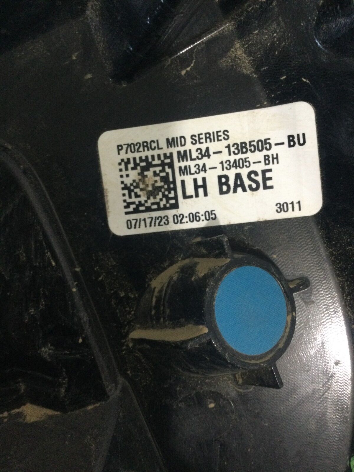 2023 Ford F150 F-150 3.5L Left Tail Light Assembly ML3413B505BU (DAMAGE MARKED)