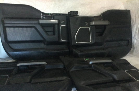 2015 Ford F-150 F150 Door Trim Panel Set OEM Front Rear Left Right