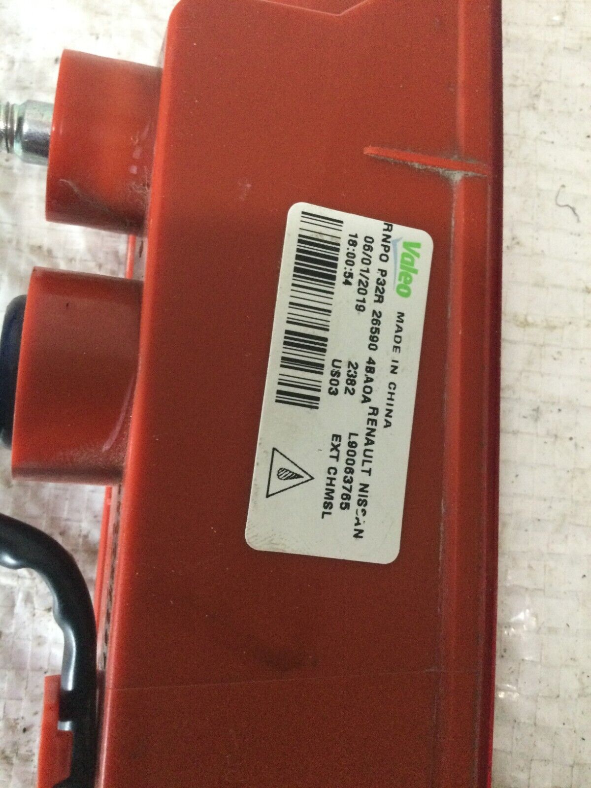 2019 Nissan Rogue SUV Center High Mount Stop Light 3rd Brake Lamp 265904BA0A OEM