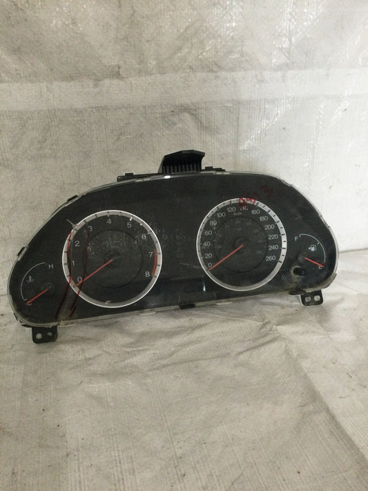 2008-2010 Honda Accord Instrument Cluster Speedometer  78100-TA6-C010-M1 DAMAGED