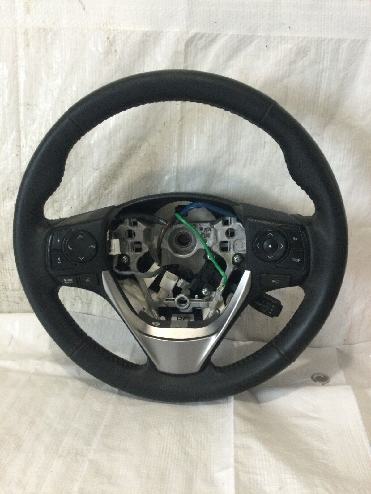 2018 Toyota RAV4 Black Steering Wheel W/ Controls OEM
