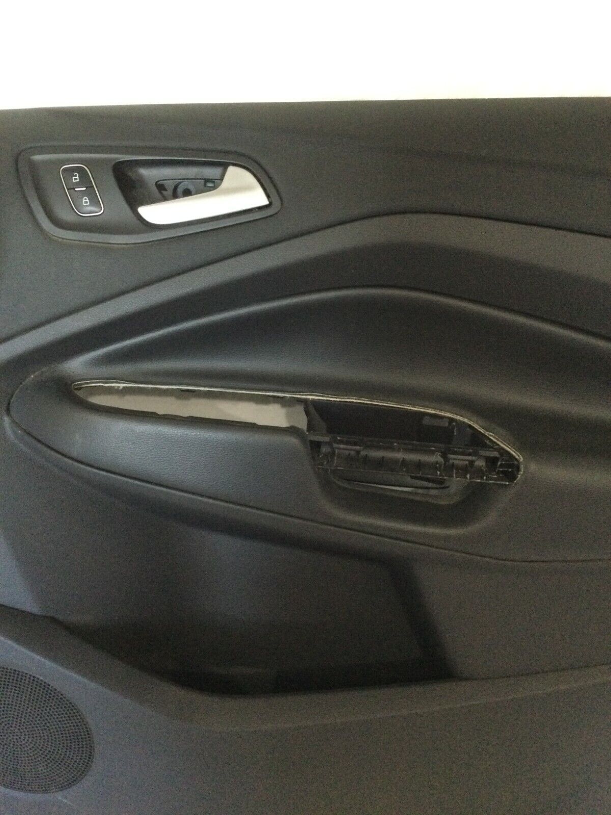 2017 Ford Escape SE Front Right Passenger Interior Door Trim Panel Black OEM