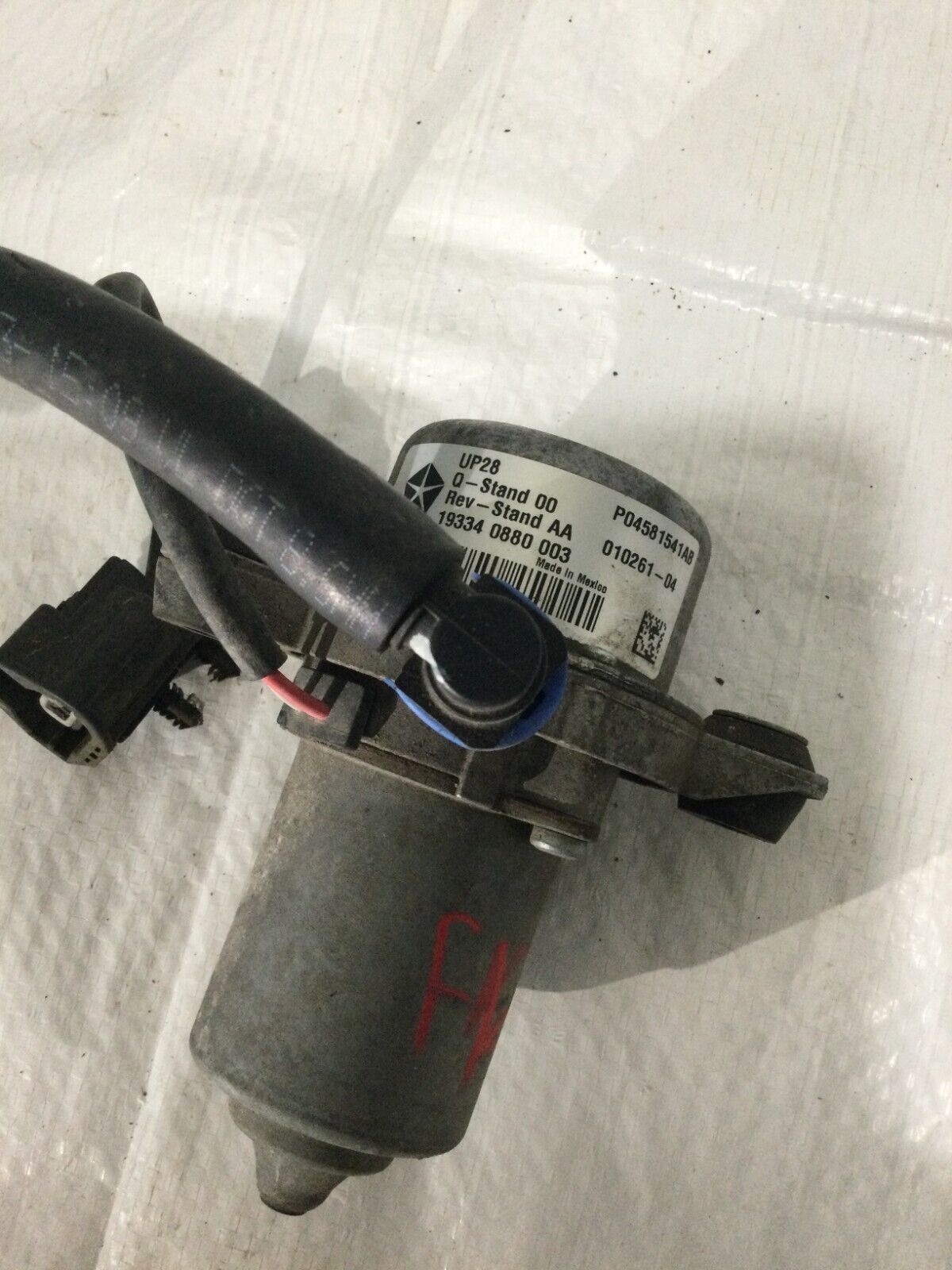 2020 Dodge Grand Caravan Brake Vacuum Pump OEM 04581541AB