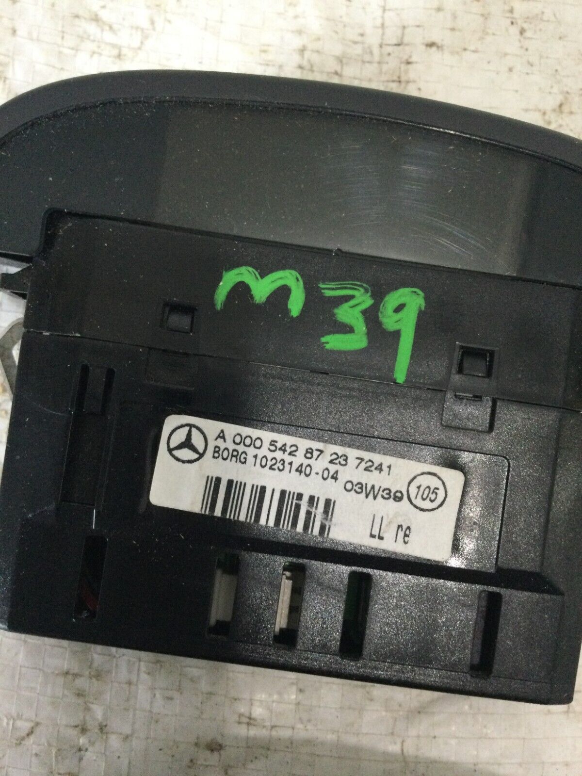 2004 Mercedes Benz S430 Dash Sensor Display Screen Set OEM