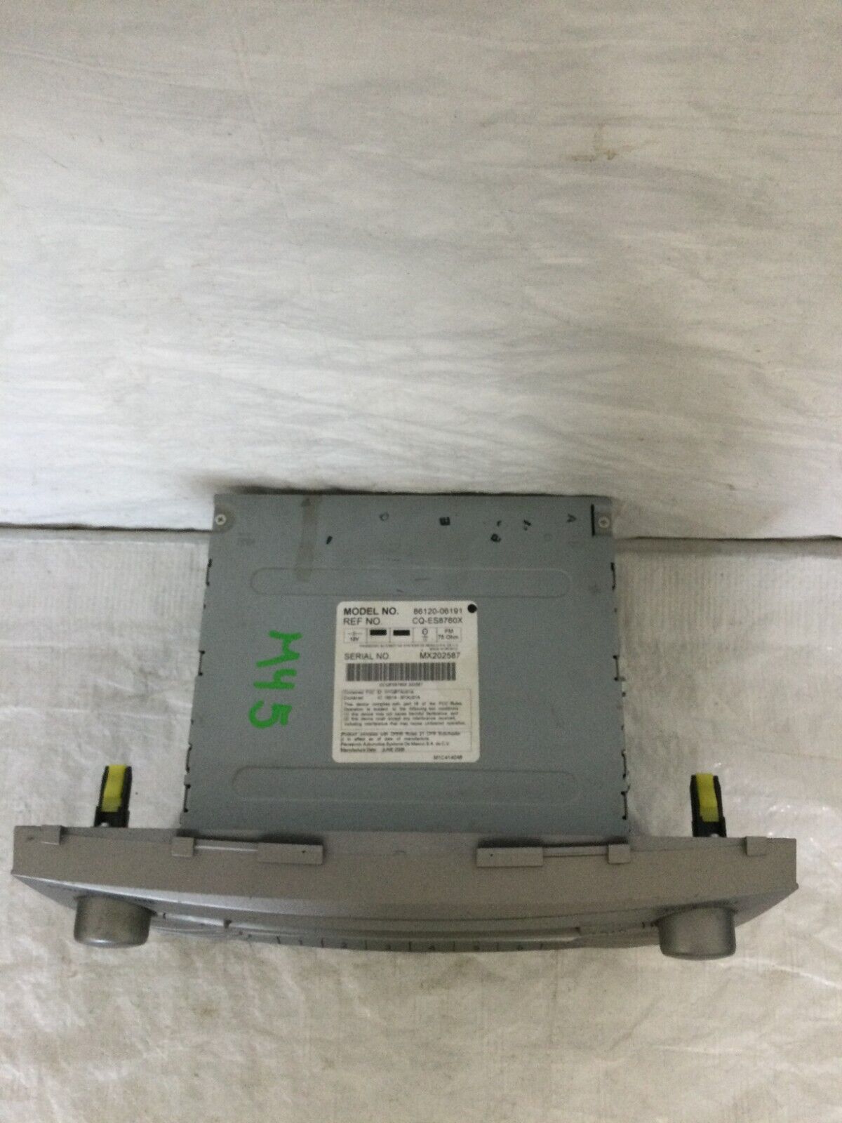 2007-2009 Toyota Camry AM FM CD Player Radio Receiver 86120-06191 OEM