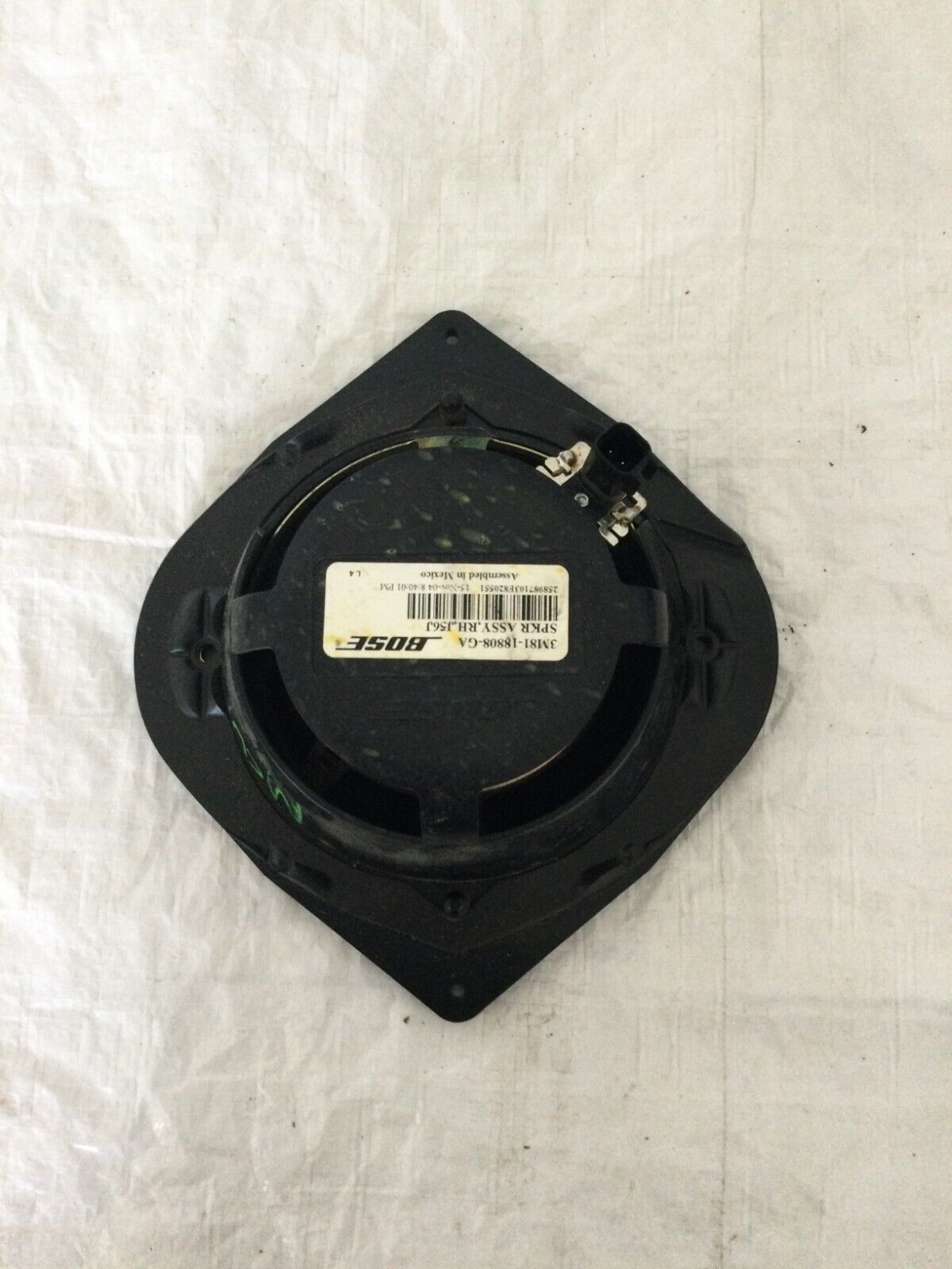 2005 Mazda 6 Front Right Door Speaker 3M81-18808-GA OEM