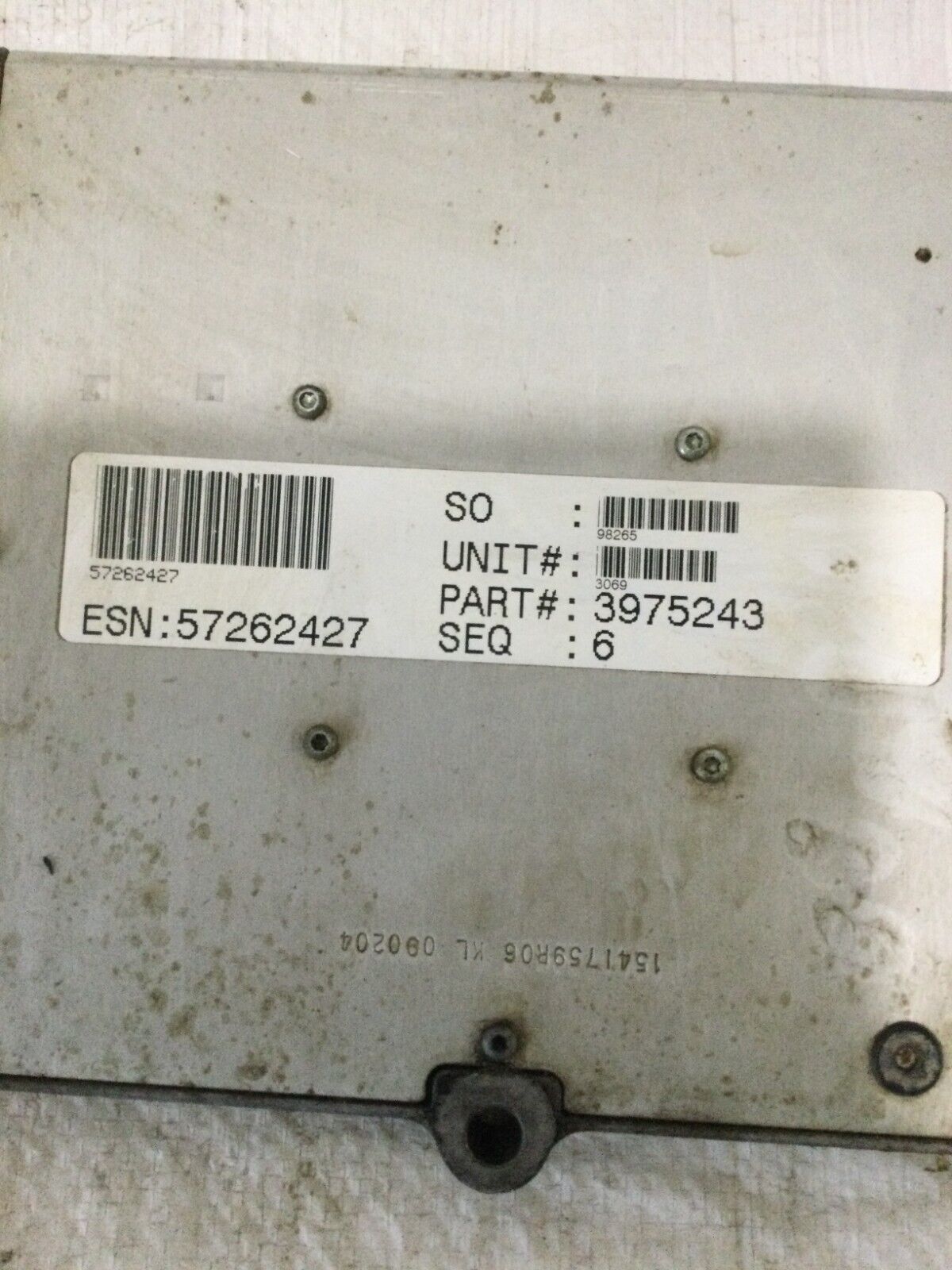 2005 Dodge Ram 2500 5.9L Cummins ECM Engine Control Module Computer 3975243 OEM