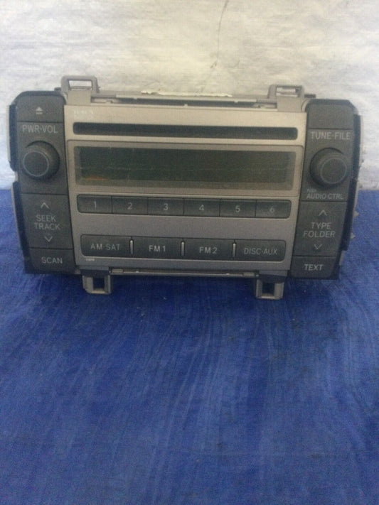 2009 2010 Toyota Matrix AM/FM XM MP3 Radio Stereo CD Player 86120-02710 OEM