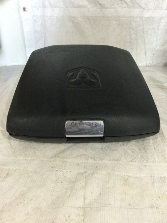 2014 Dodge Ram 3500 Black Center Console Storage Lid Armrest ( DAMAGED )
