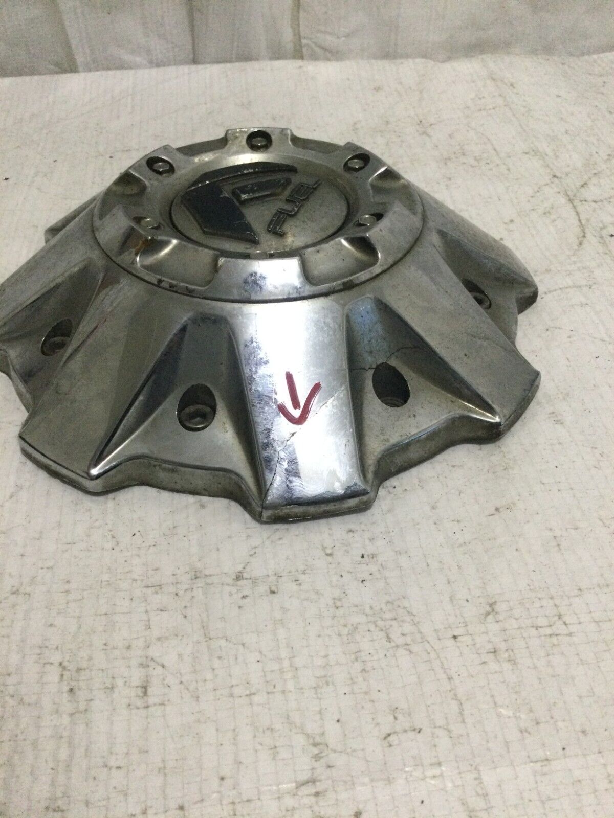 Fuel Chrome Wheel Center Cap ST-MQ804-150