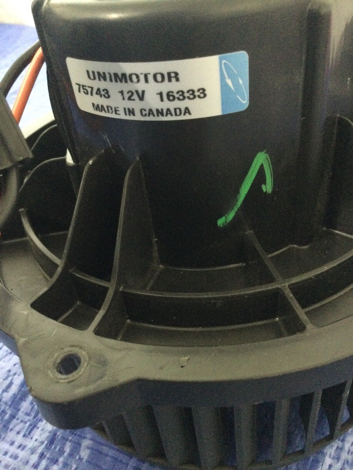 2007 Dodge Ram 1500 A/C Heater A/C Heater Blower Motor OEM