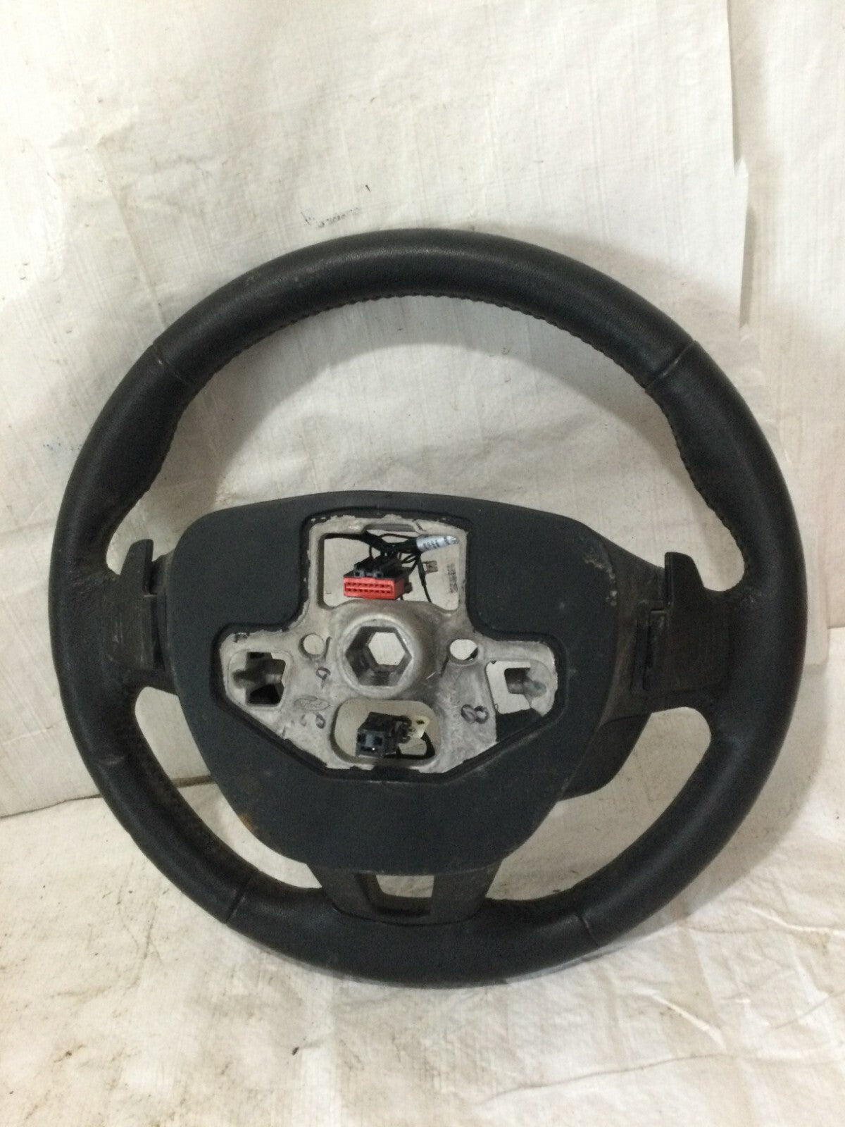 2017-2019 Ford Escape Steering Wheel Black W/ Shiffter Pad OEM