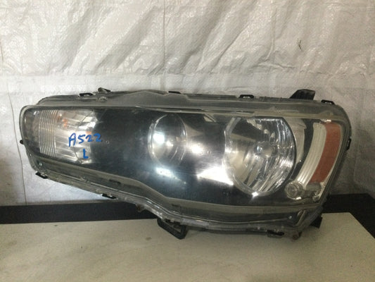 2010 Mitsubishi Lancer Left Side Headlight Halogen OEM