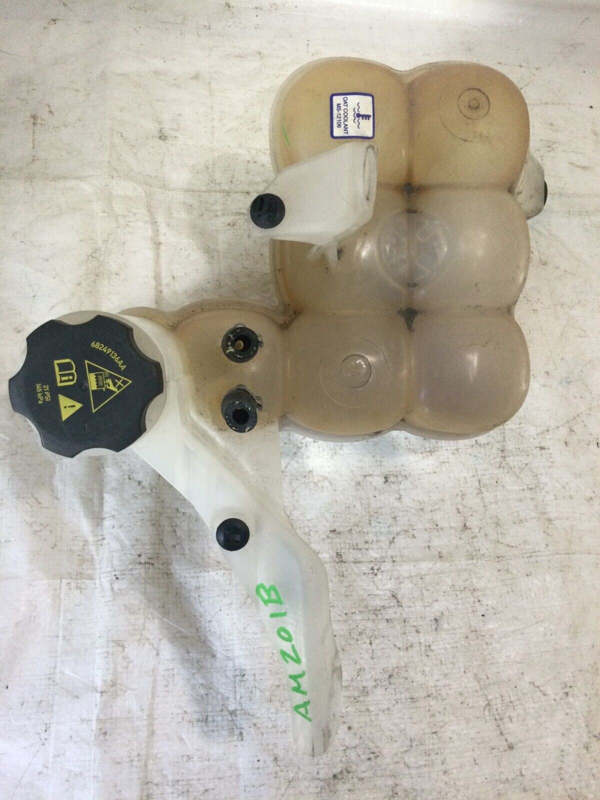 2018 Dodge Ram 3500 6.7L Coolant Recovery Reservoir Bottle OEM